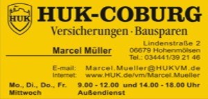HUK Coburg Marcel MÃ¼ller